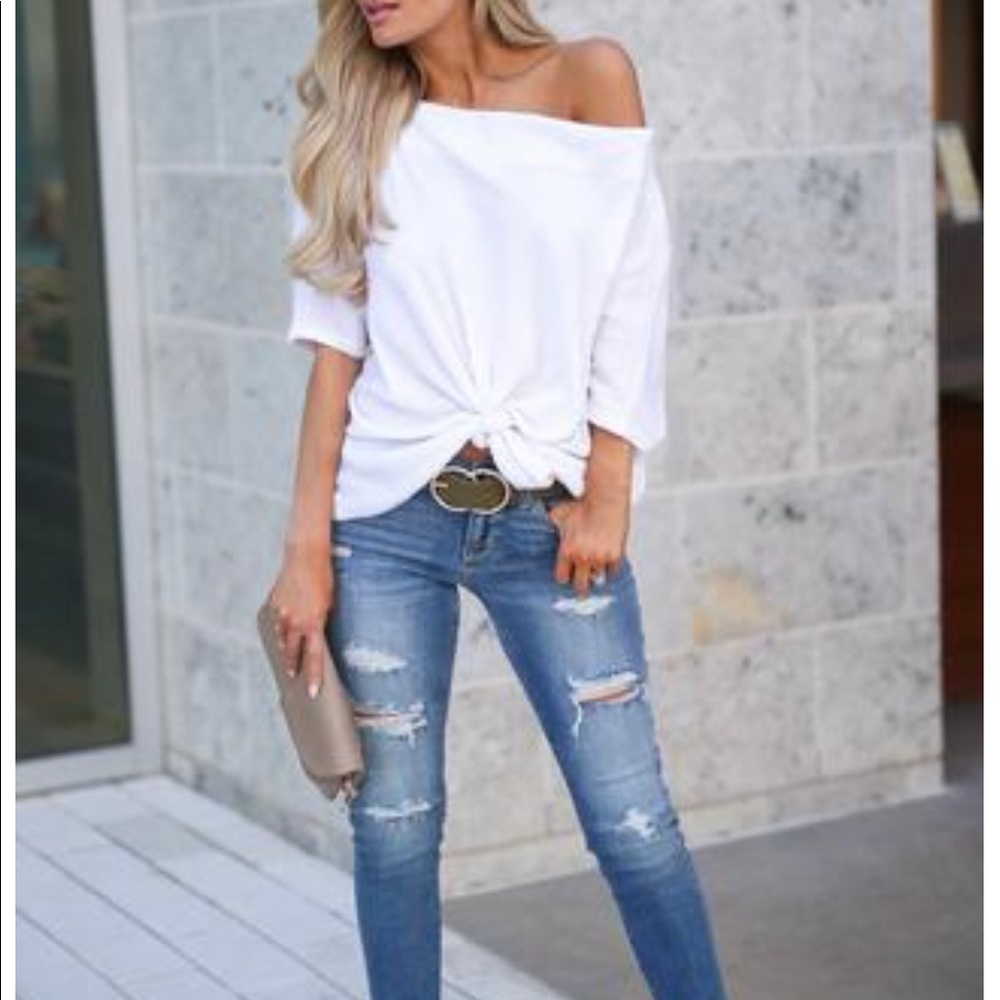 CBRAND Brunchin' Beauty Knit Top